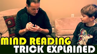 Mind Reading Trick Explained [upl. by Annad]