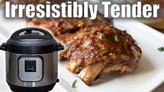 Instant Pot Ribs PERFECT Ribs without a Smoker [upl. by Aenyl]