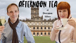 AFTERNOON TEA AT DOWNTON ABBEY HIGHCLERE CASTLE [upl. by Corri]