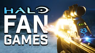 Top 7 Halo FAN GAMES [upl. by Htennek]