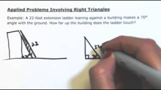 How far up the building does the ladder touch [upl. by Rawley]