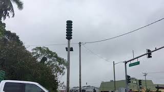 Hilo Tsunami Siren Warning VERY LOUD [upl. by Morganstein864]