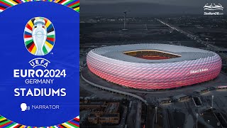 🇩🇪 Euro 2024 Stadiums Germany [upl. by Jazmin751]