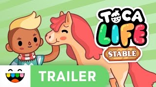 Ride Horses in Toca Life Stable  Gameplay Trailer  TocaBoca [upl. by Elwood]