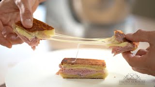 Crunchy Croque Monsieur – Bruno Albouze [upl. by Ahcmis]