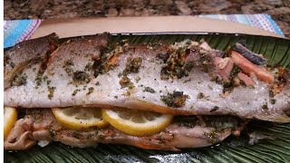 Trucha De Pescado Al Horno Fácil y Rico TruchaRainbow Trout [upl. by Anina230]