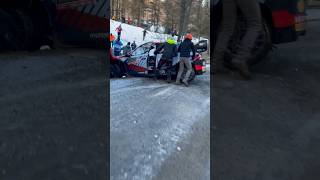 Rallye CRASH Monte Carlo 2024 Ott Tanak 🇪🇪 [upl. by Aicilram]