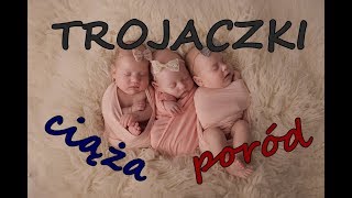 Trojaczki  ciąża poród wcześniaki  Triplets  pregnancy childbirth premature [upl. by Sanson]