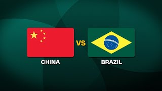 China vs Brazil  2025 World Baseball Classic Qualifiers [upl. by Adelbert]