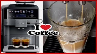 SIEMENS EQ6 plus s100 EspressoKaffeevollautomat Produkt IDTE651509DE [upl. by Pacheco468]