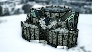 Ark Builds  PVE Castle With Tek Goodies [upl. by Odette246]