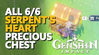 All The Serpents Heart Precious Chest Genshin Impact [upl. by Casabonne]