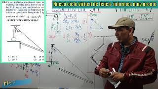 Estática y Dinámica Problemas tipo DECOparte 1 [upl. by Milty]