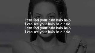 Beyoncé  Halo lyrics HD [upl. by Cilo]