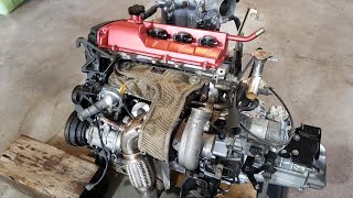 MR2 GEN 4 3SGTE Rebuild  Install [upl. by Solakcin]