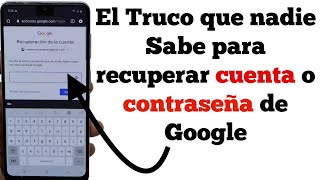 Como Recuperar mi cuenta de Google Gmail o Contraseña [upl. by Gaivn]