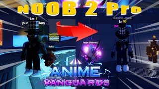 Anime Vanguards NOOB TO PRO  Epic Journey  Roblox [upl. by Alliuqaj855]