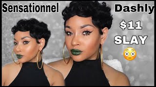 SENSATIONNEL DASHLY SYNTHETIC HAIR WIG REVIEW [upl. by Solim577]