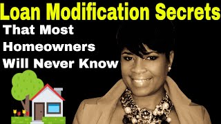 Loan Modification Secrets Loan Modification Explained [upl. by Rahab313]