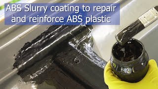 How to repair and reinforce large ABS plastic items using ABS slurry [upl. by Ramin]