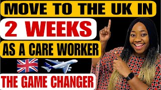 HOW TO MOVE TO THE UK IN 2 WEEKS AS A CARE WORKER  SENIOR CARER  HEALTH amp CARE WORKER VISA 2023 [upl. by Kerin]