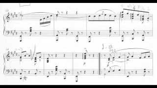 Puccini  Piccolo Valzer with sheet music [upl. by Assirrec315]