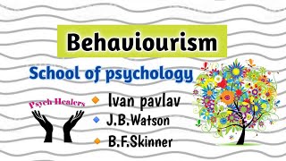 Behaviourism  School of psychology [upl. by Mian885]