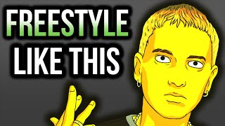 How To Freestyle Rap Better In 5 Simple Steps For Beginners [upl. by Elatan778]