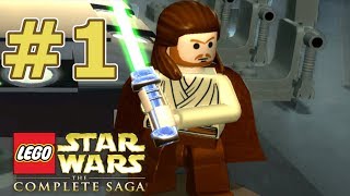 LEGO Star Wars The Complete Saga Walkthrough  Chapter 1 Negotiations [upl. by Jt]