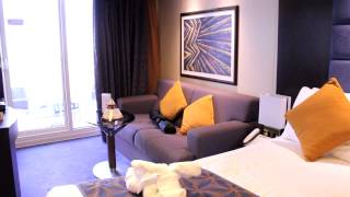 MSC Divina Balcony  Verandah Suite Tour Stateroom 9113  MSC Cruises [upl. by Ajup]