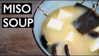 How to make Miso Soup  JAPANESE VEGAN RECIPE [upl. by Aitat312]