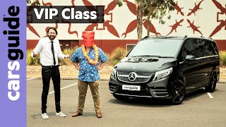 MercedesBenz VClass 2020 review V250 d Avantgarde eight seater [upl. by Cadman]