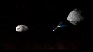 The Double Asteroid Redirection Test DART Hitting an Asteroid Head On [upl. by Naegem]