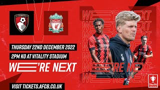 Watch in full AFC Bournemouth v Liverpool  FA Youth Cup [upl. by Naaitsirhc]