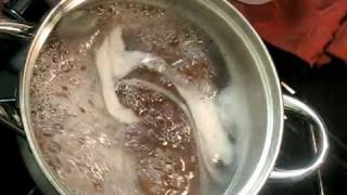 Do It Yourself Homemade Natural Hair Gel with Flaxseeds [upl. by Aivil359]