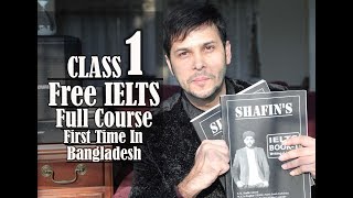 Free IELTSFull CourseFirst Time in BangladeshClass 1 [upl. by Aicram]