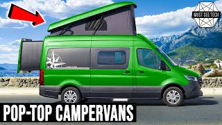 10 Best PopTop Camper Vans that Expand Your Living Space Without Breaking the Bank [upl. by Atikahc]