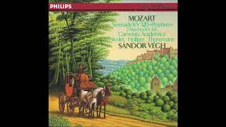 Mozart Serenade in D K 320 quotPosthornquot  Sandor Vegh [upl. by Hgielanna]