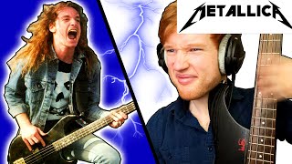 Top 10 METALLICA Bass Lines And Solos Cliff Burton [upl. by Ailev]