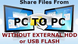 Transfer Files From PC to PC Without External Storage [upl. by Weisbart131]