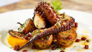 Grilled Spanish Octopus – Bruno Albouze [upl. by Sculley]