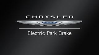 Electric Park Brake  How To  2020 Chrysler Pacifica [upl. by Greeley]