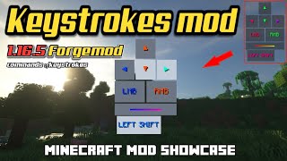 Minecraft 1165  Keystrokes mod with SpeedBridge maps [upl. by Alol]