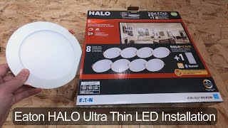 Eaton Halo Ultra Thin LED Light Installation [upl. by Trebla]