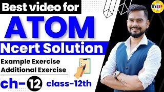 Class 12 Physics Chapter 12  Atoms NCERT Solutions 202223 by Sachin Sir [upl. by Malvina]