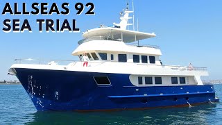 69M ALLSEAS 92 EXPEDITION Explorer SuperYacht Sea Trial Liveaboard Yacht Pt3 [upl. by Mitman]