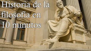 HISTORIA DE LA FILOSOFÍA EN 10 MINUTOS [upl. by Mandych801]