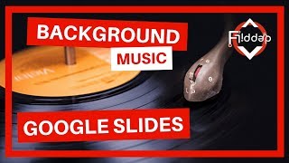 How to Add Background Music to your Google Slides [upl. by Merrily]