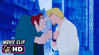 THE HUNCHBACK OF NOTRE DAME Clip  Quasimodo amp Phoebus 1996 Disney [upl. by Hashum]