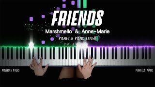 Marshmello amp AnneMarie  FRIENDS  Piano Cover by Pianella Piano [upl. by Yaja312]